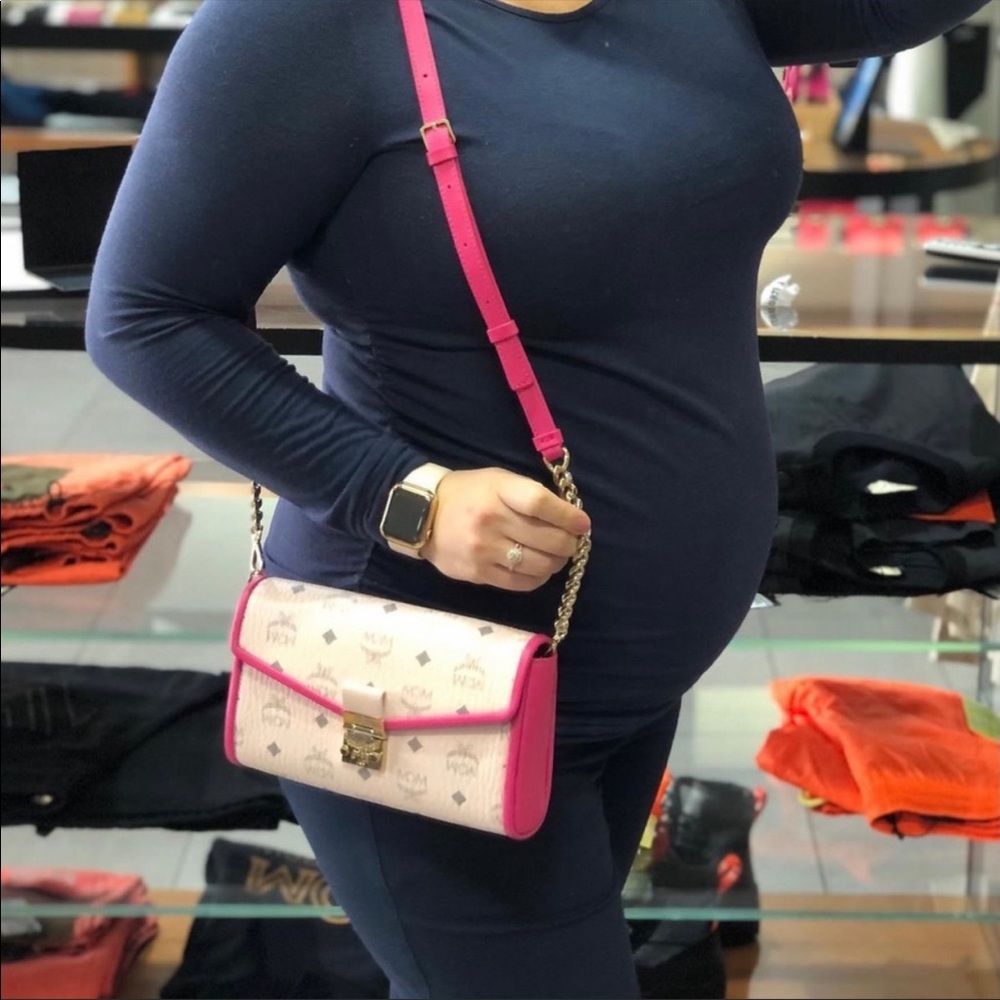 Last one! On sale! MCM medium crossbody bag $675+ tax - Picture 6 of 9